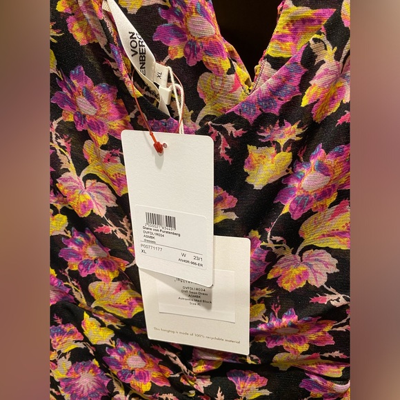 NWT Diane Von Fursenberg “Sean” Mesh Dress - Picture 6 of 12